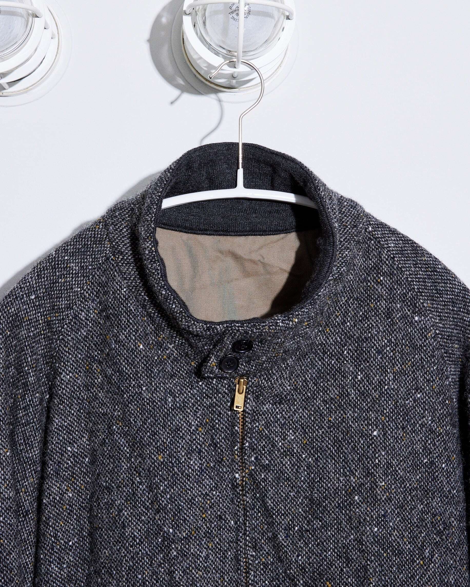 A.PRESSE for everyone Tweed Harrington Jacket | everyone