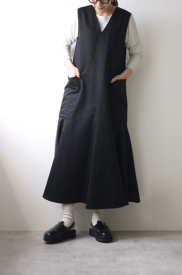 TENNE HANDCRAFTED MODERN / no-sleeve marmeid dress