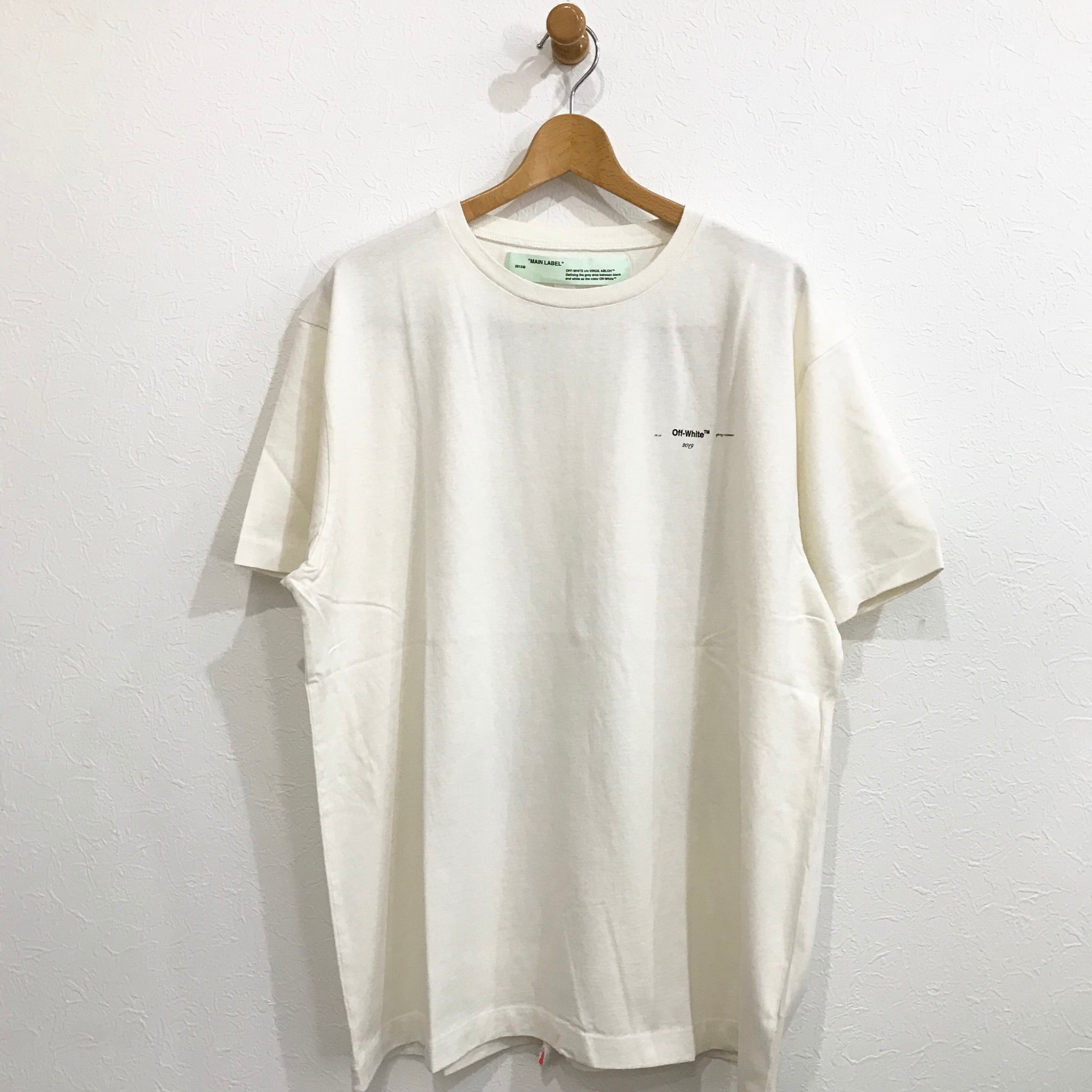 Off White COLORED ARROWS S/S OVER TEE オフホワイト   Prop宮崎