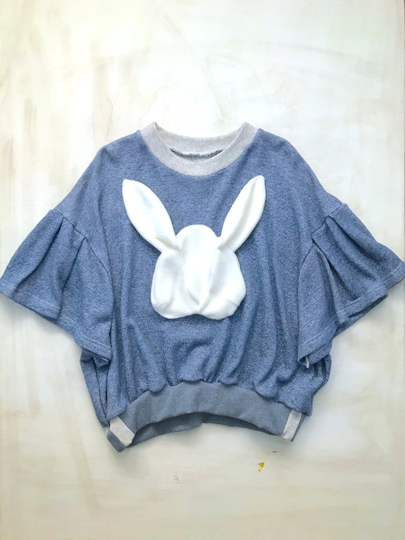 あちゃちゅむ×ディズニー バンビ刺繍チュニック | 2月