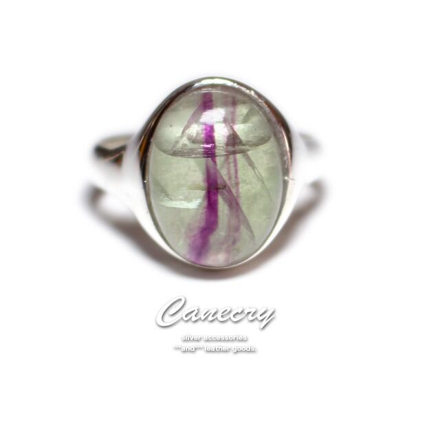 フローライトインクォーツ シルバーリング 42583817df3cde42cc29498d92326e