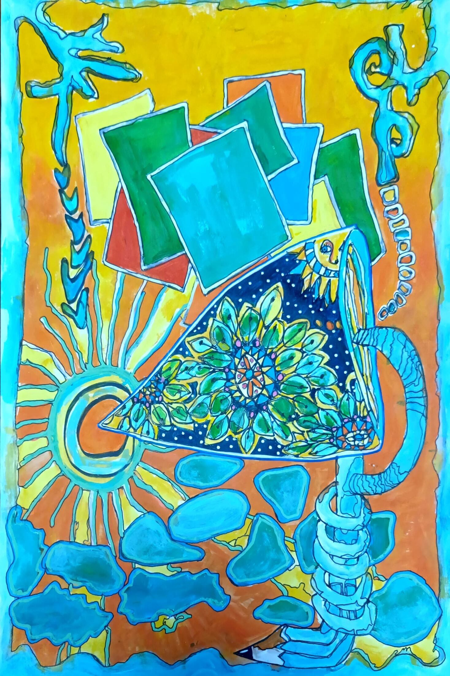 絵 深海（原画） sp-20 | neebow