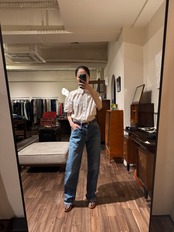 1970s Vintage Lee 200 / リー 米国製 黒タグ・サイドリペア カスタムデニム