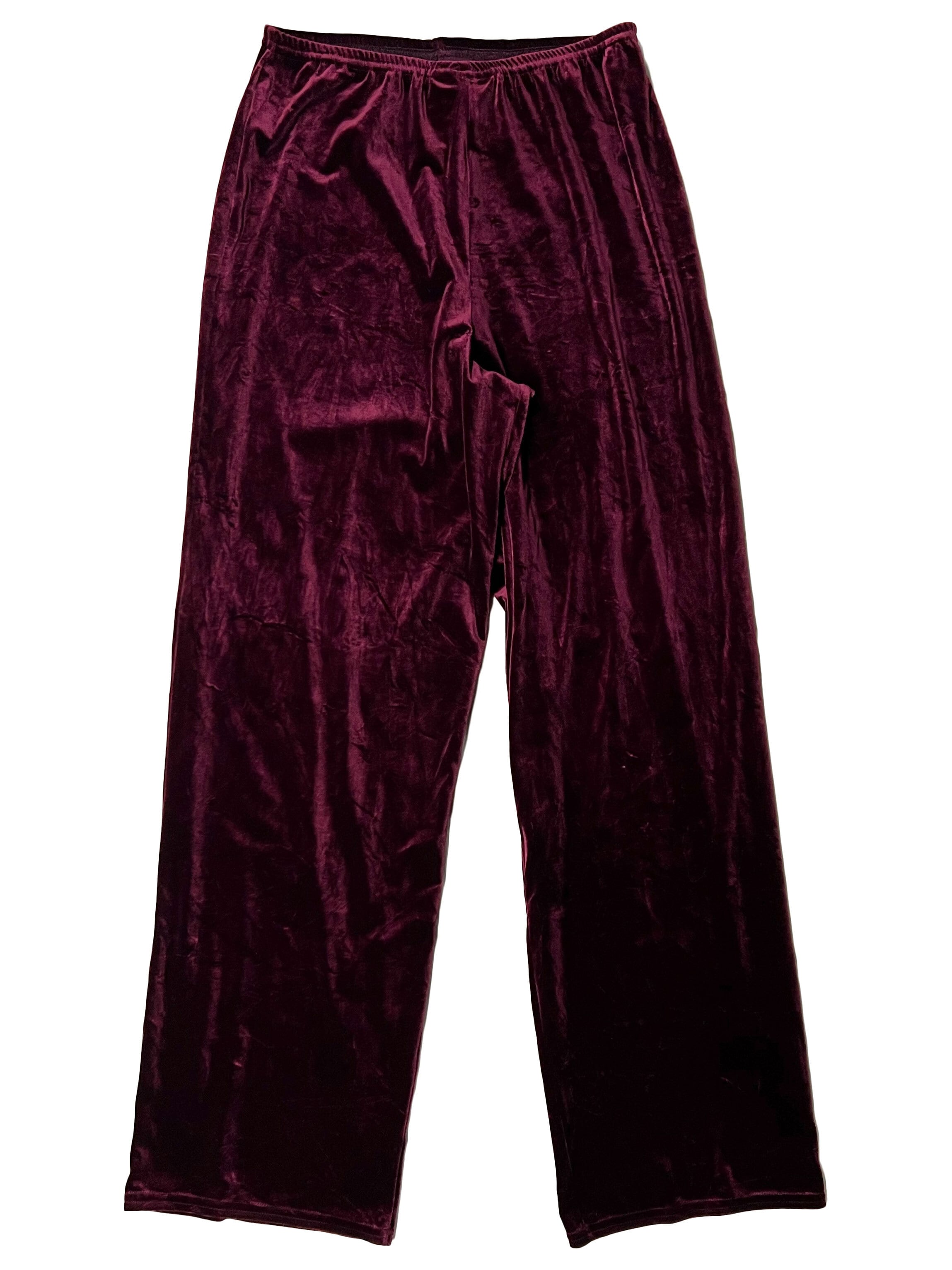 パンダの工房187 vintage velours easy pants ( bordeaux ) | Hélle ( ｴﾙ )
