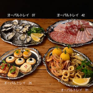 モッタ バロック オーバルトレイ 42