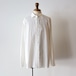PERSONAL MATTERS " ORGANIC COTTON BROAD SHIRT ( MILK WHITE )"