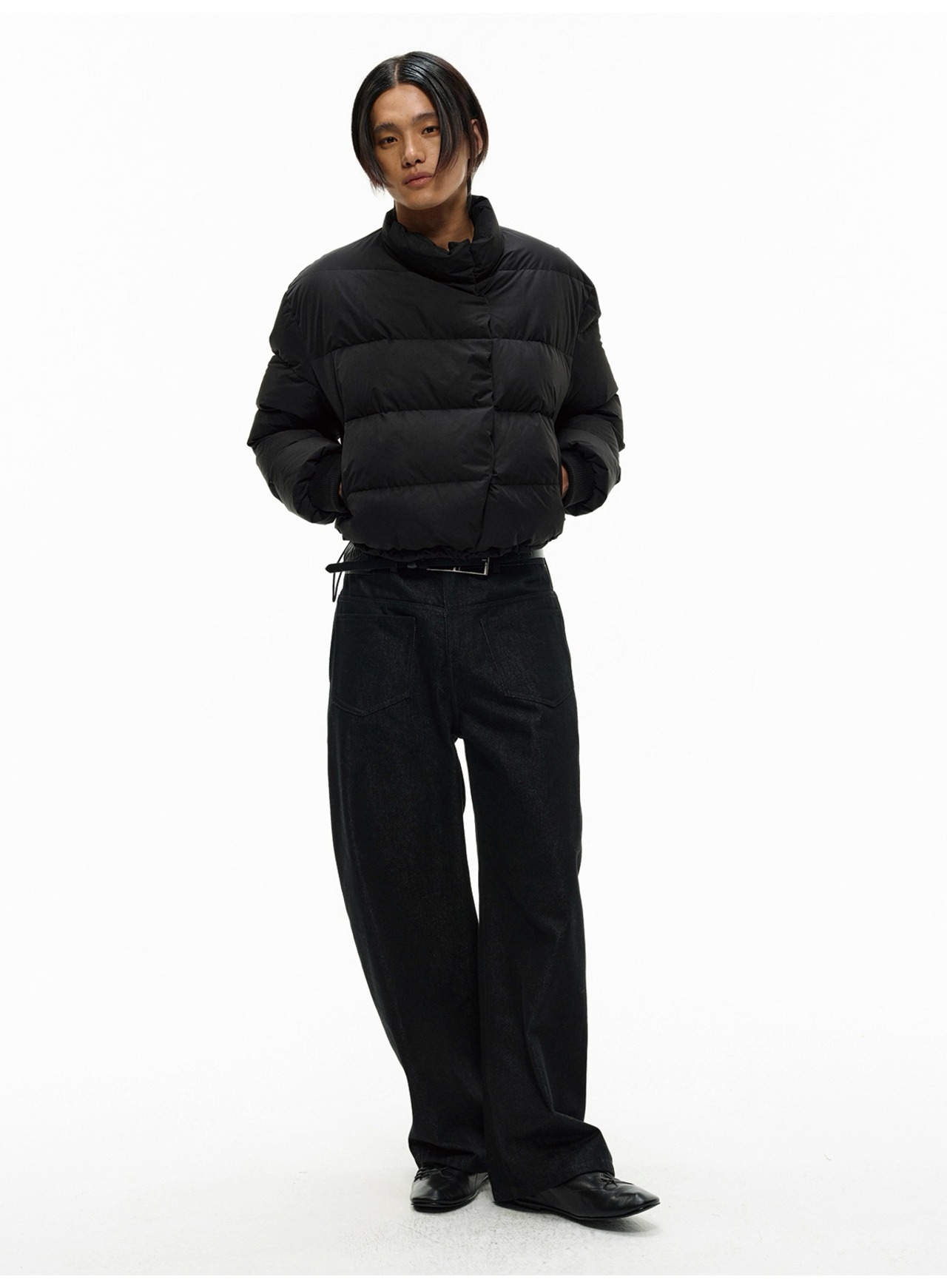 JCAESAR STUDIO Deconstructed Curved Denim