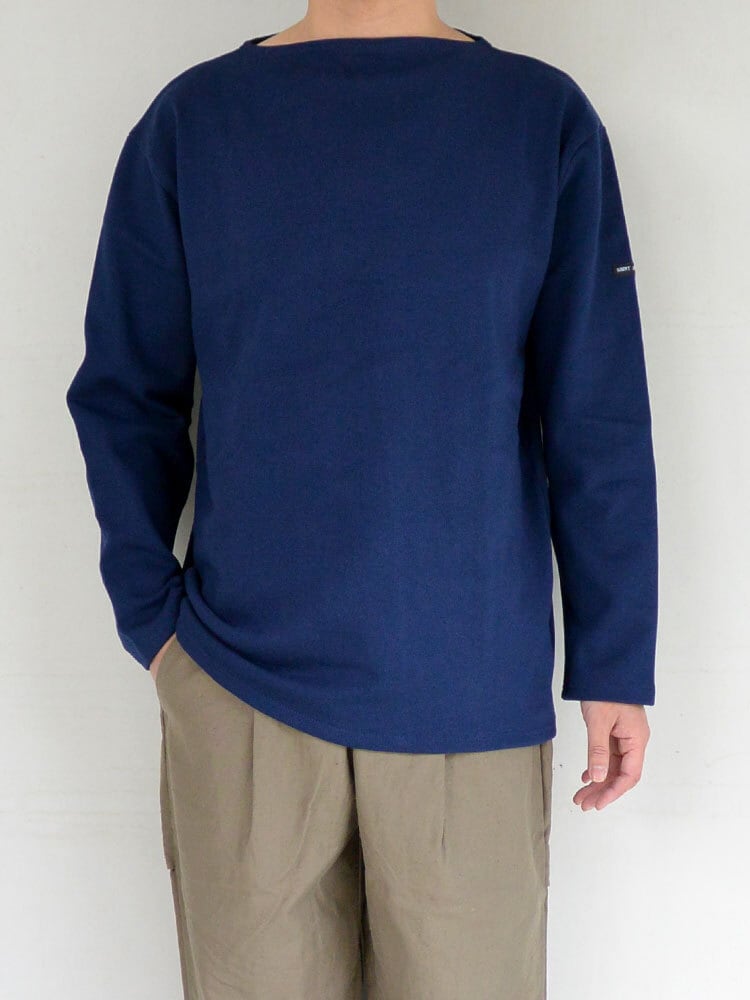 再入荷】SAINT JAMES セントジェームス OUESSANT SOLID ウエッソン無地 ...