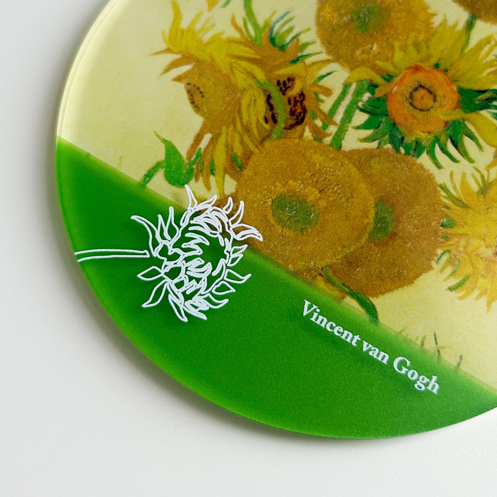 ゴッホ アクリルコースター ひまわり＜東京都美術館ミュージアム