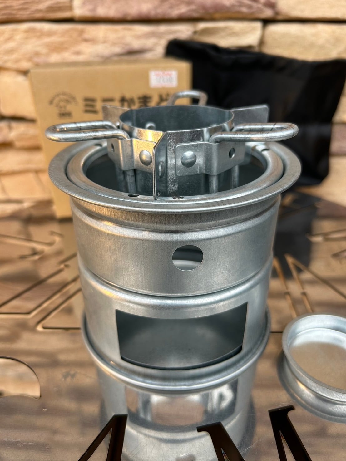 尾上製作所 ONOEオノエ】ミニかまど 〈 MK-125〉 | CAMP MARKET