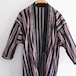 野良着 細袖 着物 木綿 縞模様 ジャパンヴィンテージ 昭和 | Noragi Jacket Men Kimono Cotton Stripe Japan Vintage