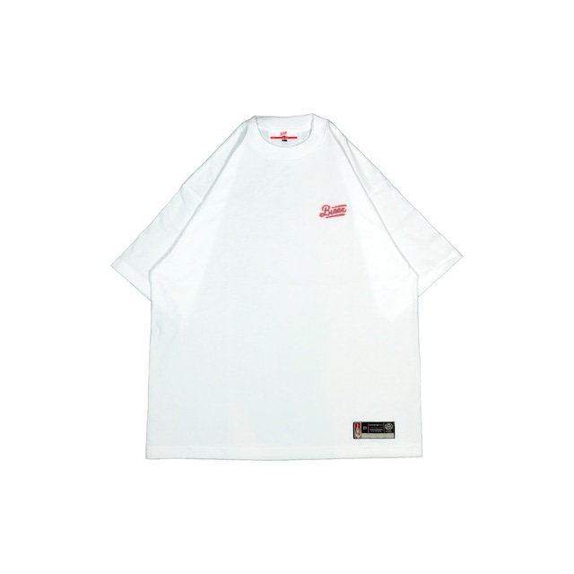 MOCO LOGO 7oz DRY TOUCH LOOSE FIT TEE [WHITE]