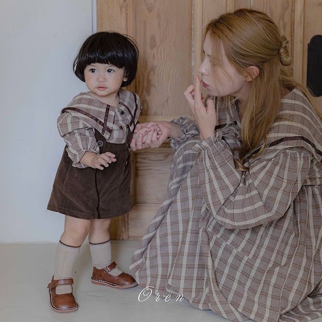 【取寄】oren|marcel corduroy overalls|マルセルコーデュロイオーバーオール|S-XL|baby&kids|26 autumn