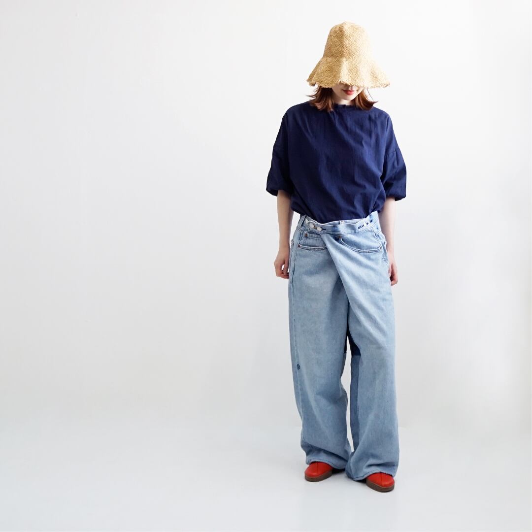 特別セーフ - MADE BY SUNNY SIDE UP リメイク デニム ジーンズ 再構築