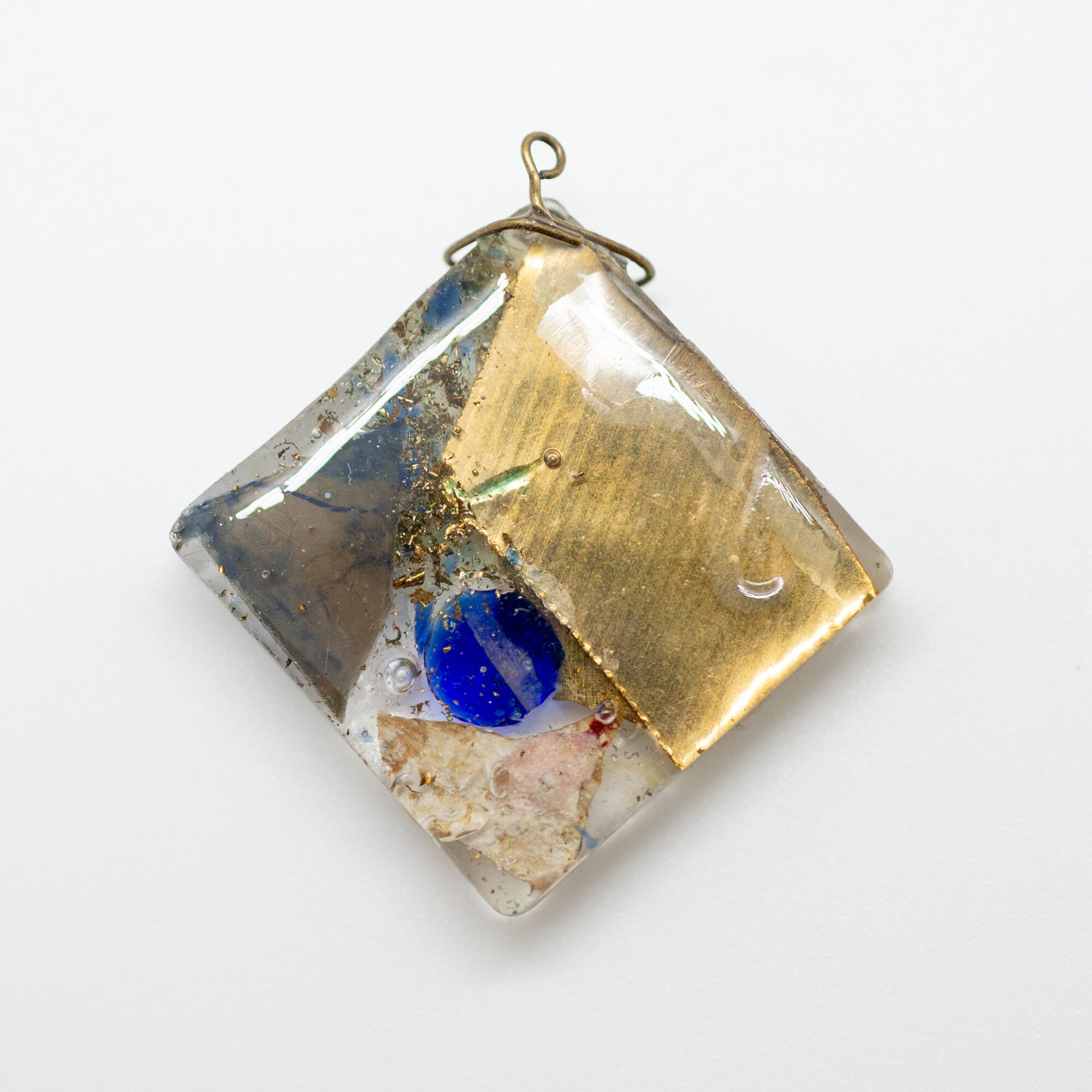 四角シンバルペンダント・ネックレス【SO03】