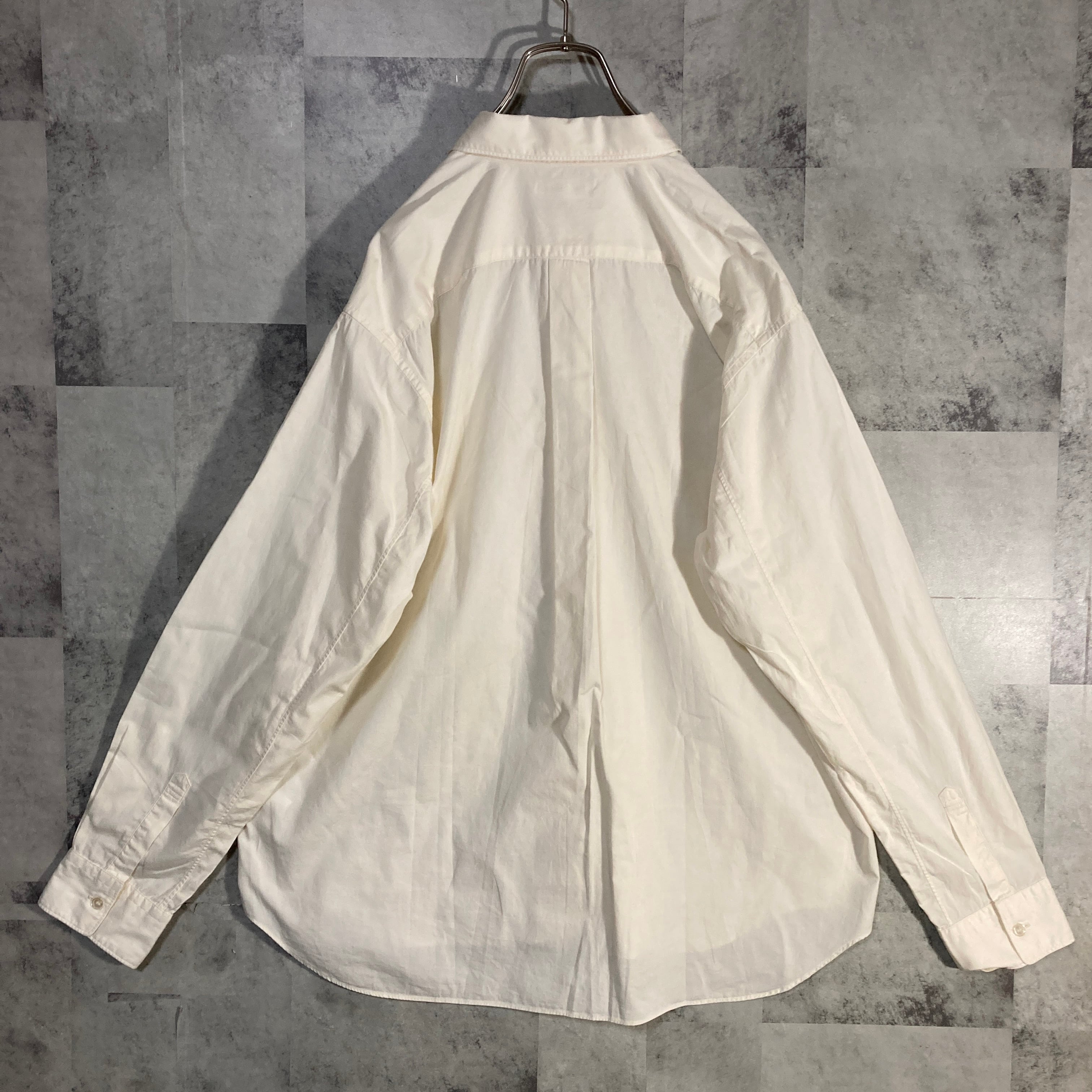 日本製 Sans limite サンリミット レギュラーカラー シャツ ブロード
