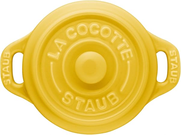 staub ストウブ 「 ミニ ラウンド ココット 10cm シトロン staub ストウブ 「 ミニ ラウンド ココット 10cm シトロン