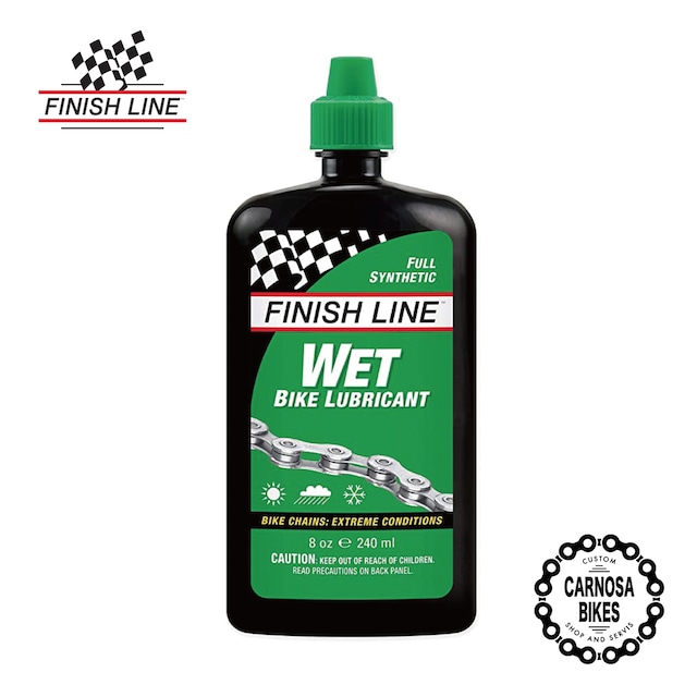 【FINISH LINE】WET BIKE LUBRICANT [ウェットバイク ルブリカント] 240ml