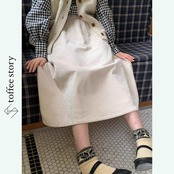 陽だまりアンティークのAライン物語スカート《W0210》