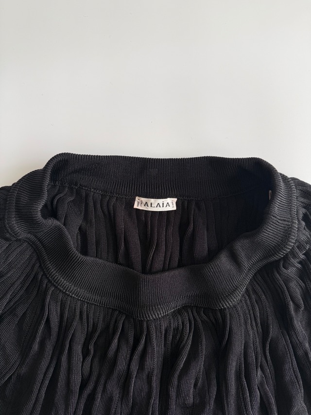 1990s Azzedine Alaïa flare skirt