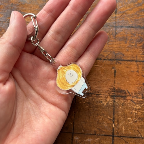 AK01 アクリルキーホルダー　玉ねぎ