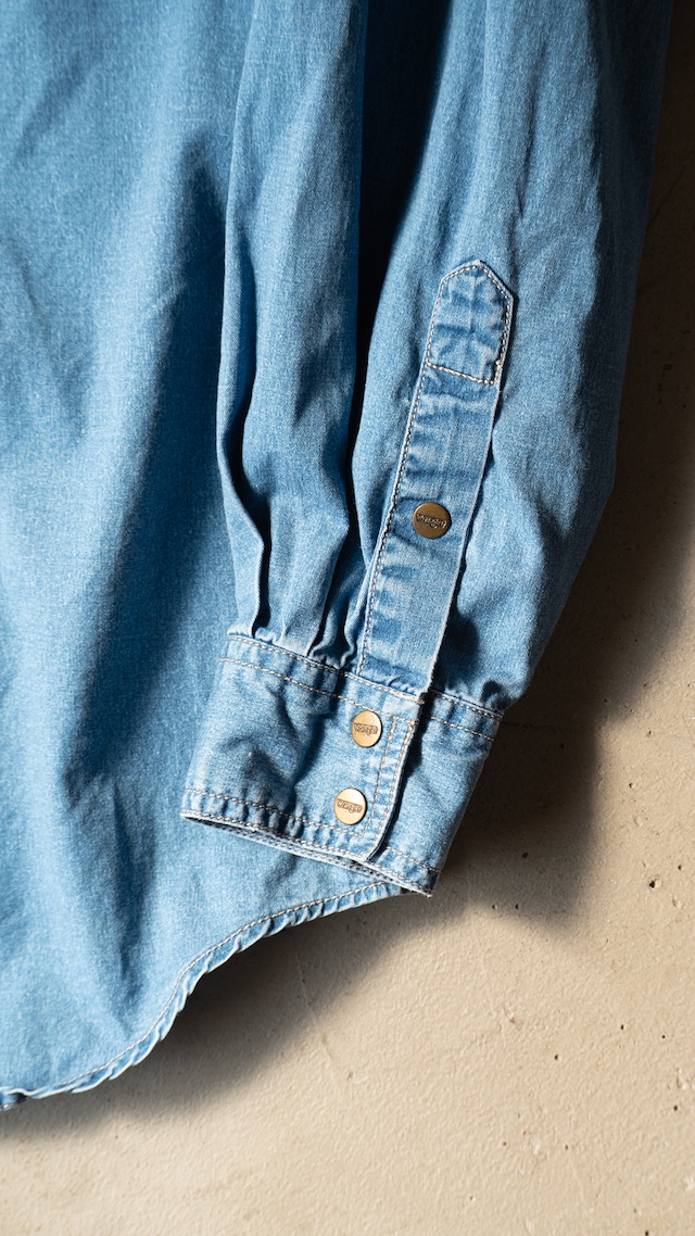 "Wrangler" 1990s Euro project western shirt