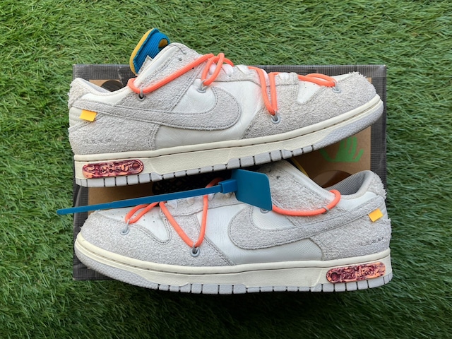 NIKE × OFF-WHITE DUNK LOW THE 50 COLLECTION 50 OF 19 DJ0950-119 28.5cm 44777