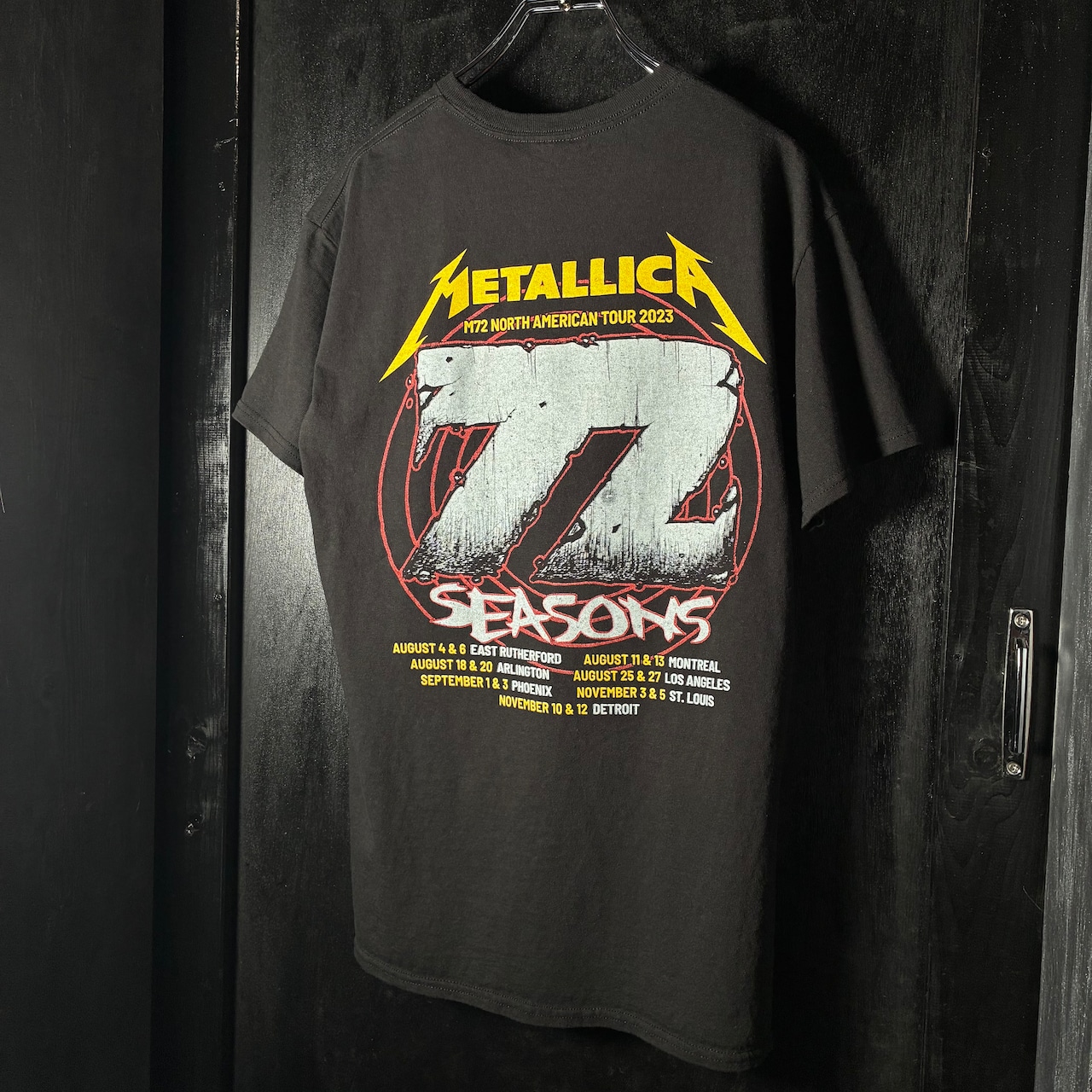 DELTA METALLICA M72tour Tシャツ　メタリカ　バンドTシャツ
