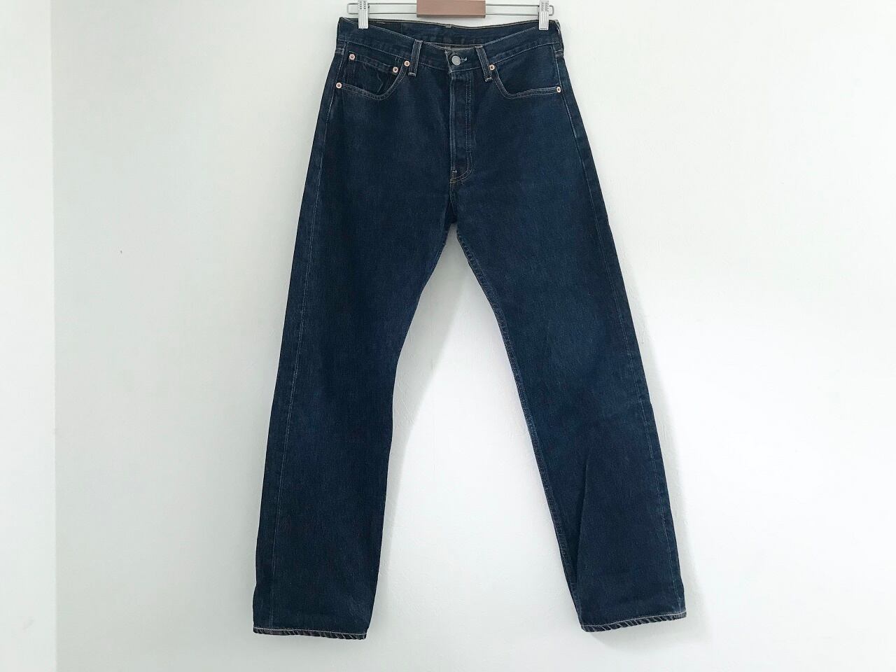 2001 Levi's 501 Straight denim pants MADE IN USA