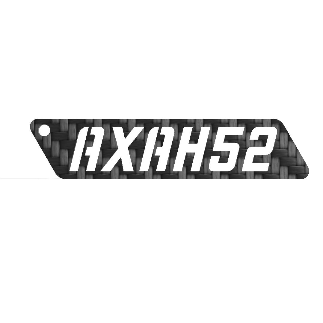 ドライカーボン 型式 キーホルダー AXAH52 AXAH54 MXAA52 MXAA54 AXAP54 トヨタ RAV4 50系