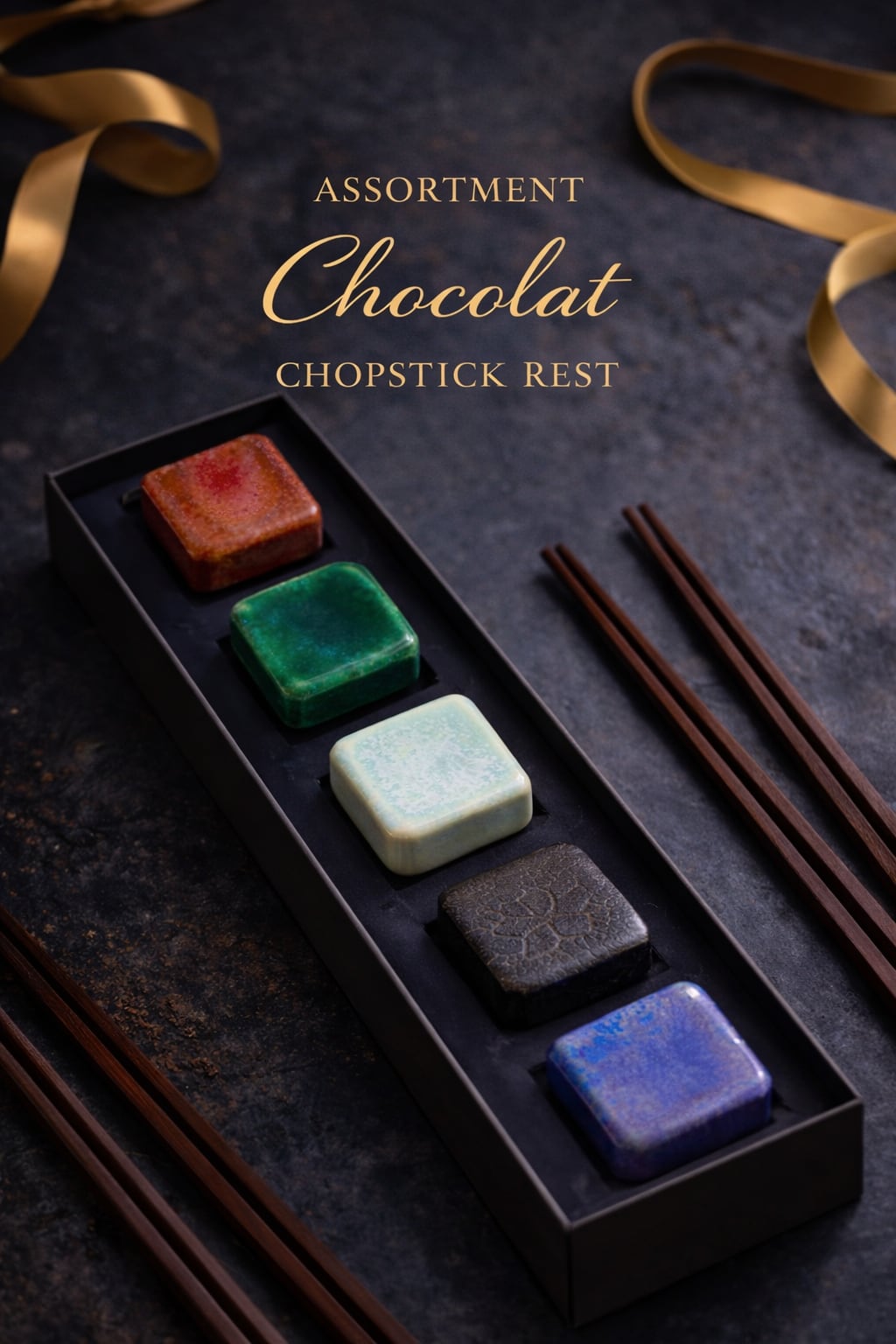 Chocolat Assortment Chopstick Rest