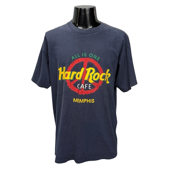 【Hard Rock CAFE】ハードロックカフェ "MEMPHIS / PEACE MARK" 90's Vintage Tシャツ