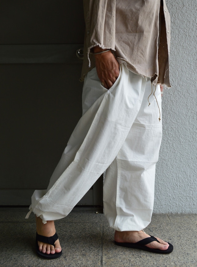 Swedish Army 1940's M40 GEFA1 Snow Camo Pants Dead Stock スウェーデン軍 40s スノーカモパンツ オフホワイト