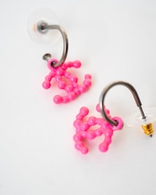 〈CHANEL〉CC Bumpy Earrings 2000s