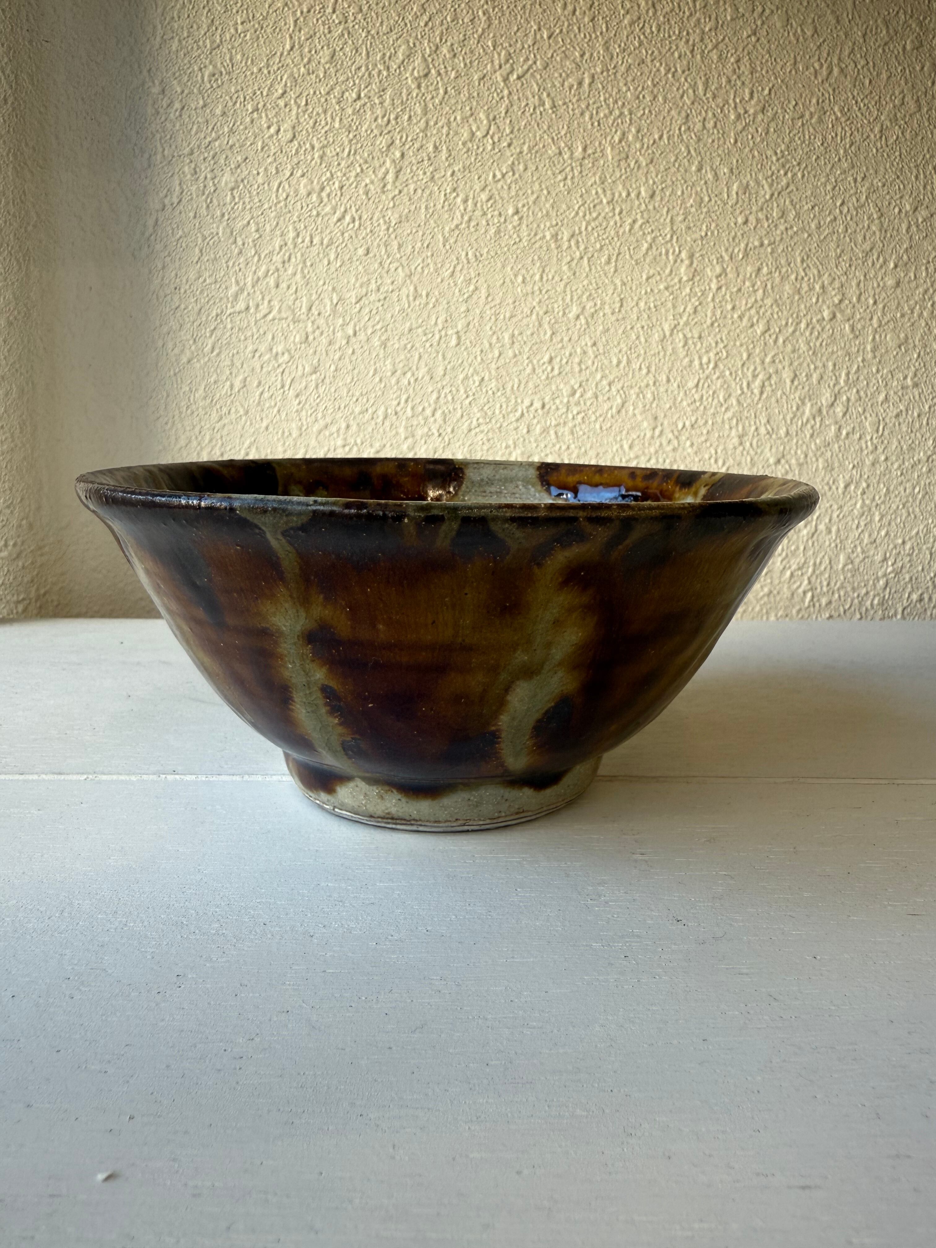 横田屋窯 5寸 まかい 飴