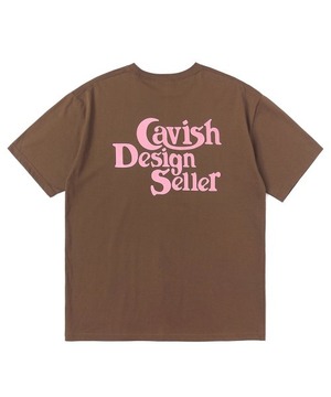 [CAVISH] SELLER LOGO SS TEE BROWN(CV2BMMT500A)