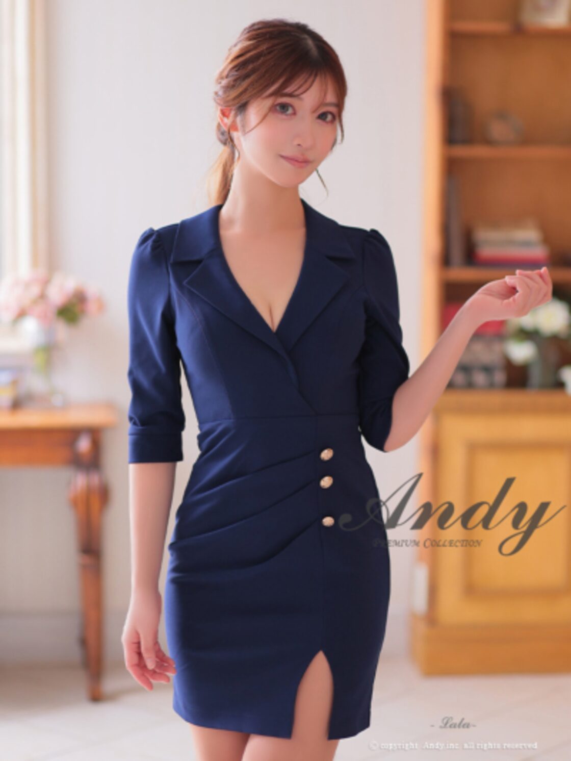 an ドレス AOC-3828 セットアップ ミニドレス Andyドレス アンドレス  