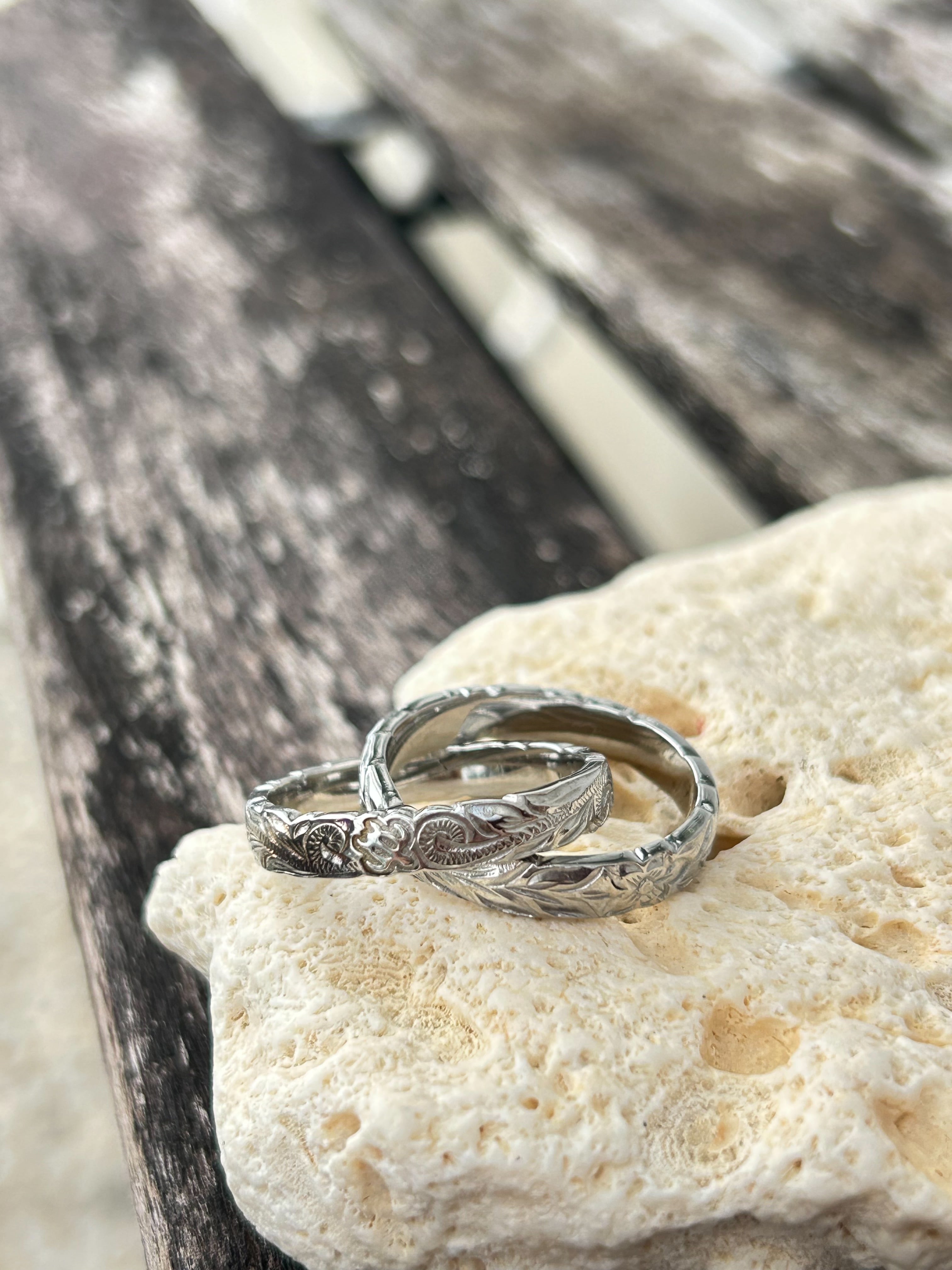 9th anniversary double ring ～silver～ ¥12,000+tax