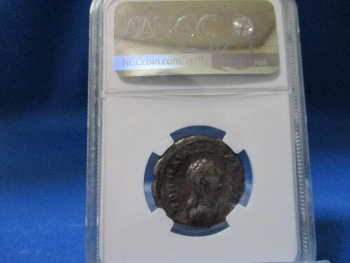 古代ローマ帝国 エジプト属州・ネロ帝＆ポッパエア妃銀貨☆極美品