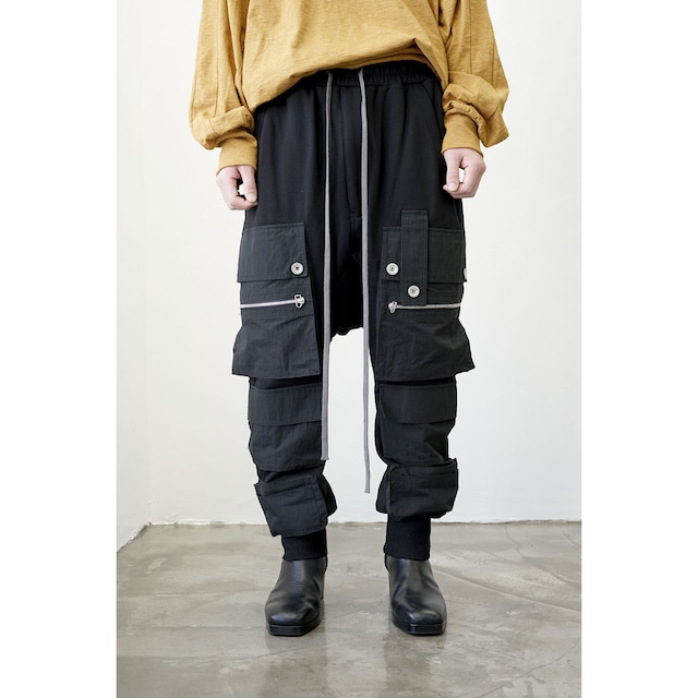 [A.F ARTEFACT] (エーエフアーティファクト) ag-5002 Military Sarouel Long Pants