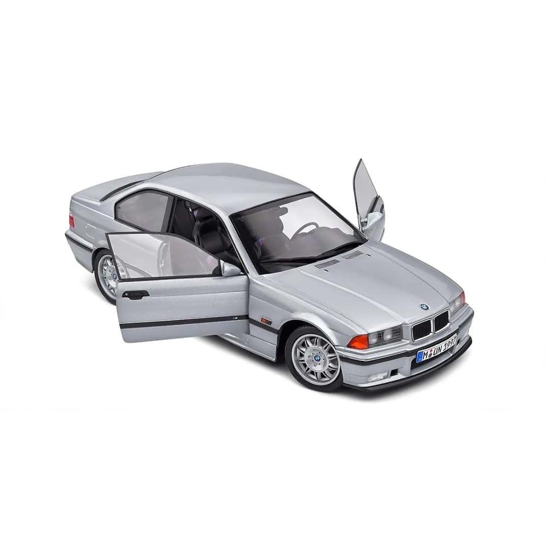 京商 SOLIDO 1/18 BMW E36 M3 クーペ 1990 (シルバー) [No.S1803913 