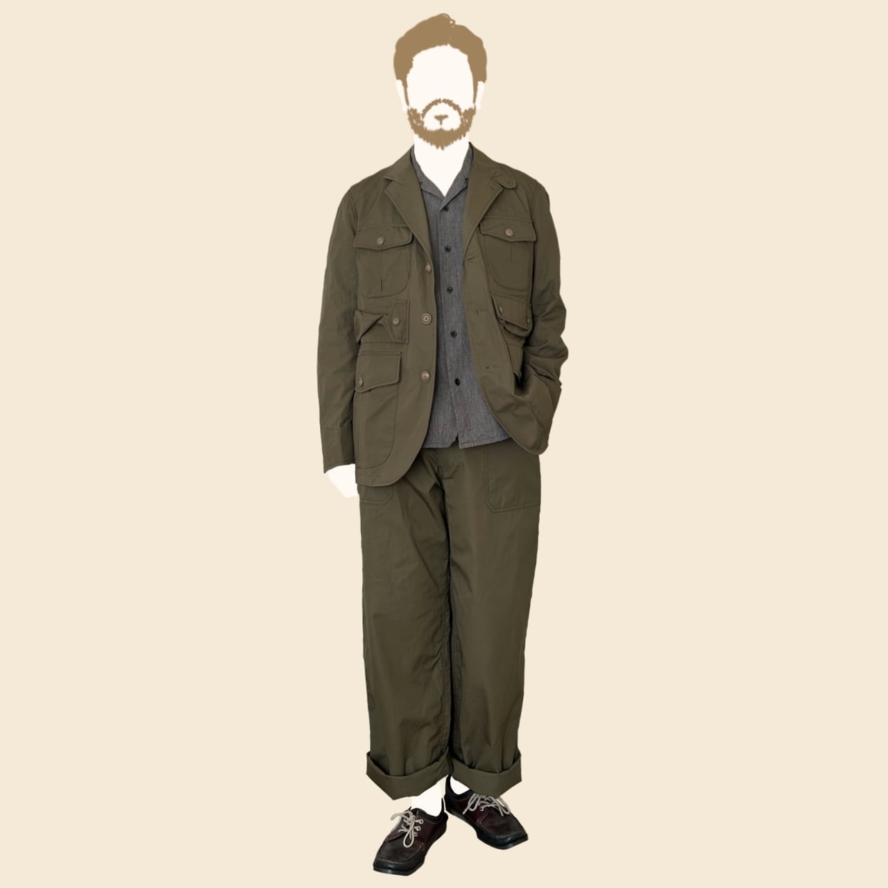 BIBURY COURT / FIELD JACKET ventile - フィールドジャケット
