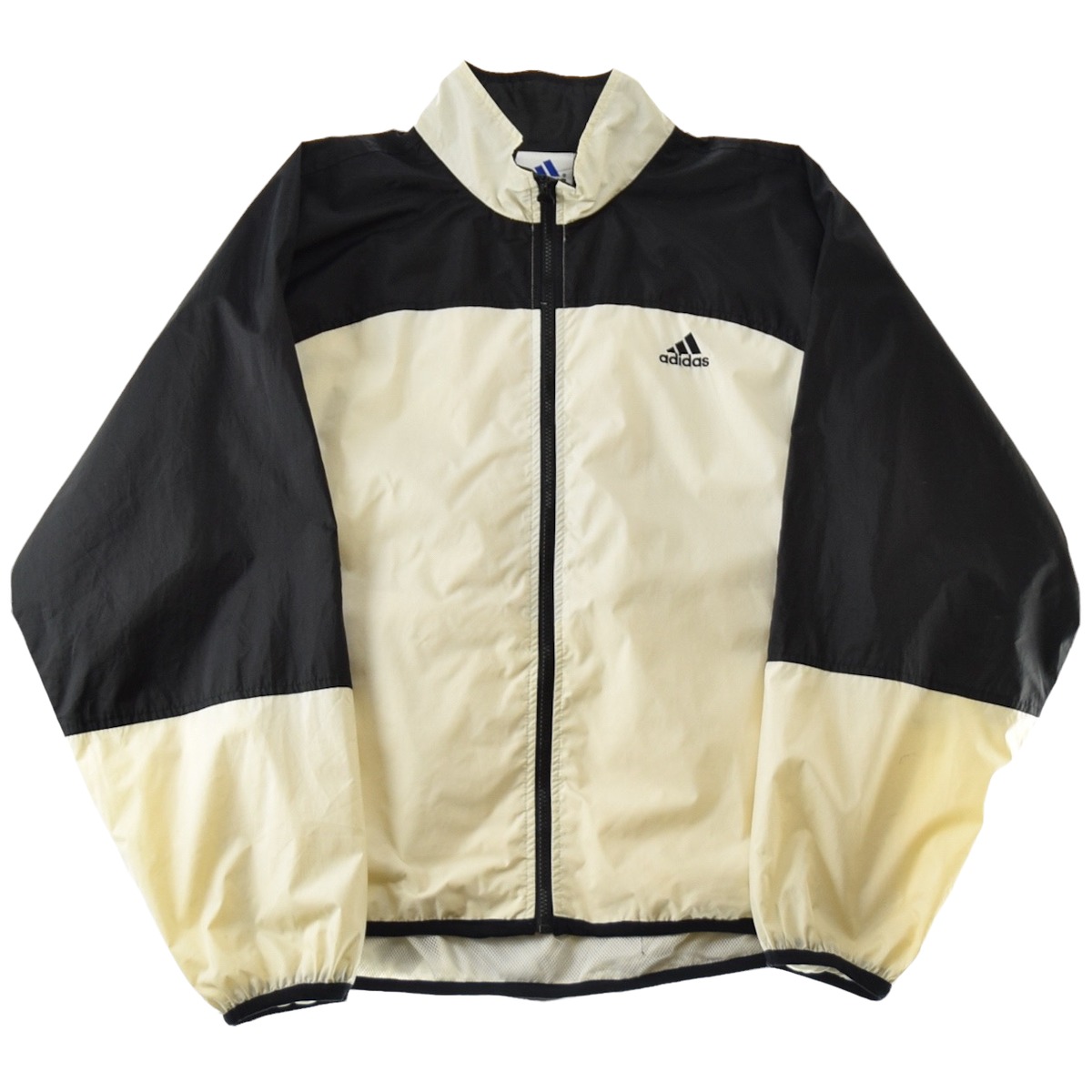 90's adidas アディダス　中フリース　ナイロンジャケット　ダウン　中綿