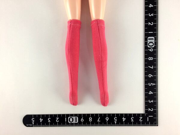 ドールアクセサリ 1/6 女性用 靴下 ストッキング ピンク BS183 - 画像2