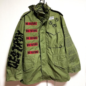 UNFINISHEDカスタムミリタリーコート