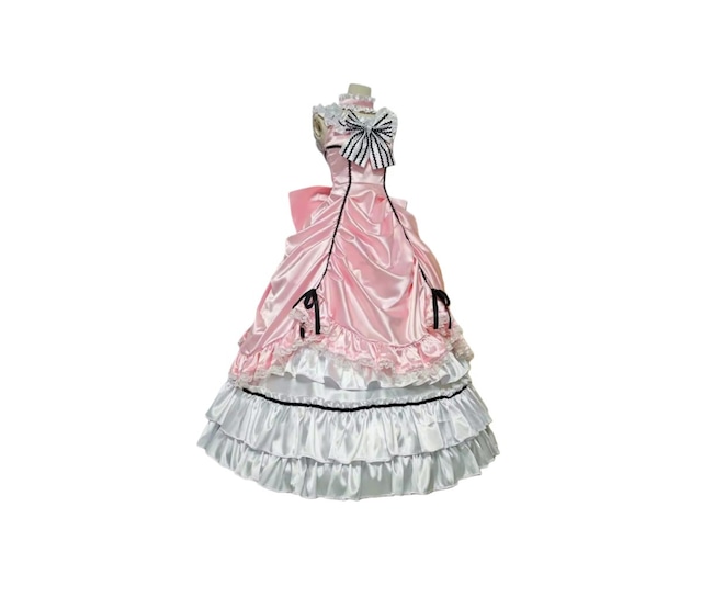 K4299 黒執事 シエル·ファントムハイヴハイン 舞踏会の女装 風 コスプレ衣装 cosplay コスチューム ハロウィン イベント