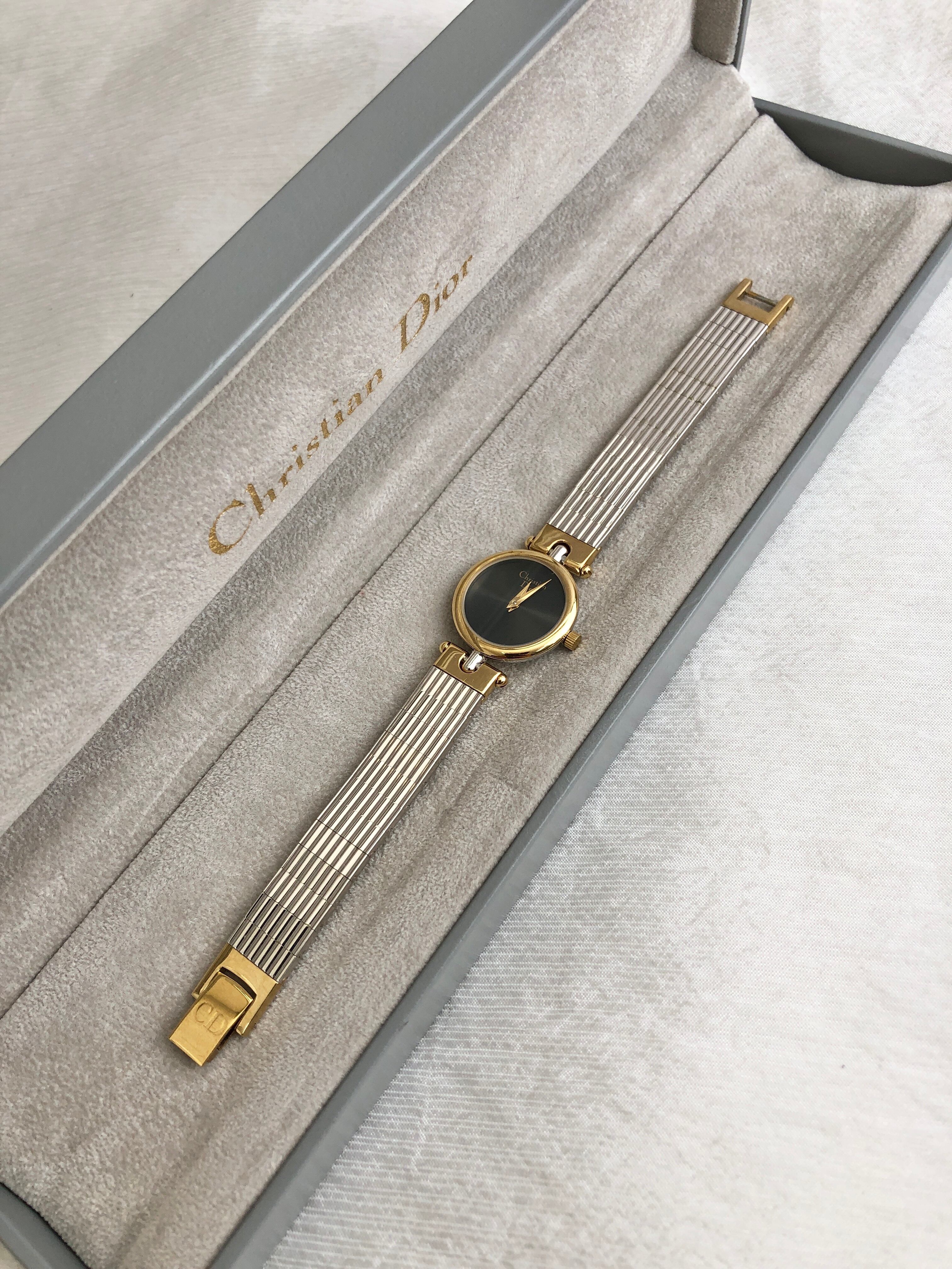 Christian Dior クリスチャン ディオール 腕時計 シルバー ラウンド