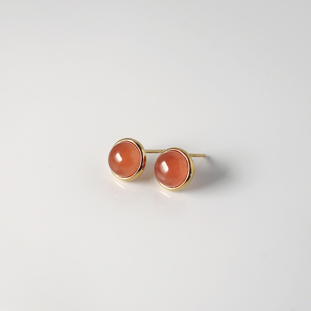 Rosy Drop / Pierced Earring