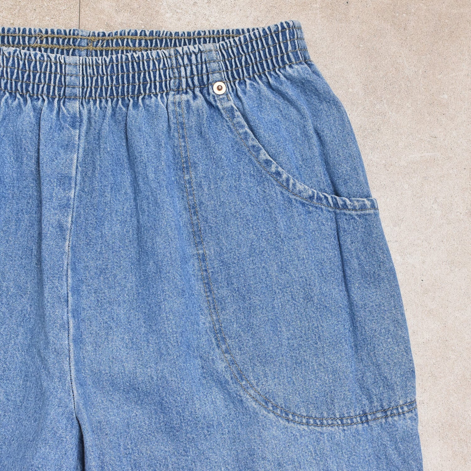 90～00s CHIC denim easy pants | 古着屋 grin days memory 【公式