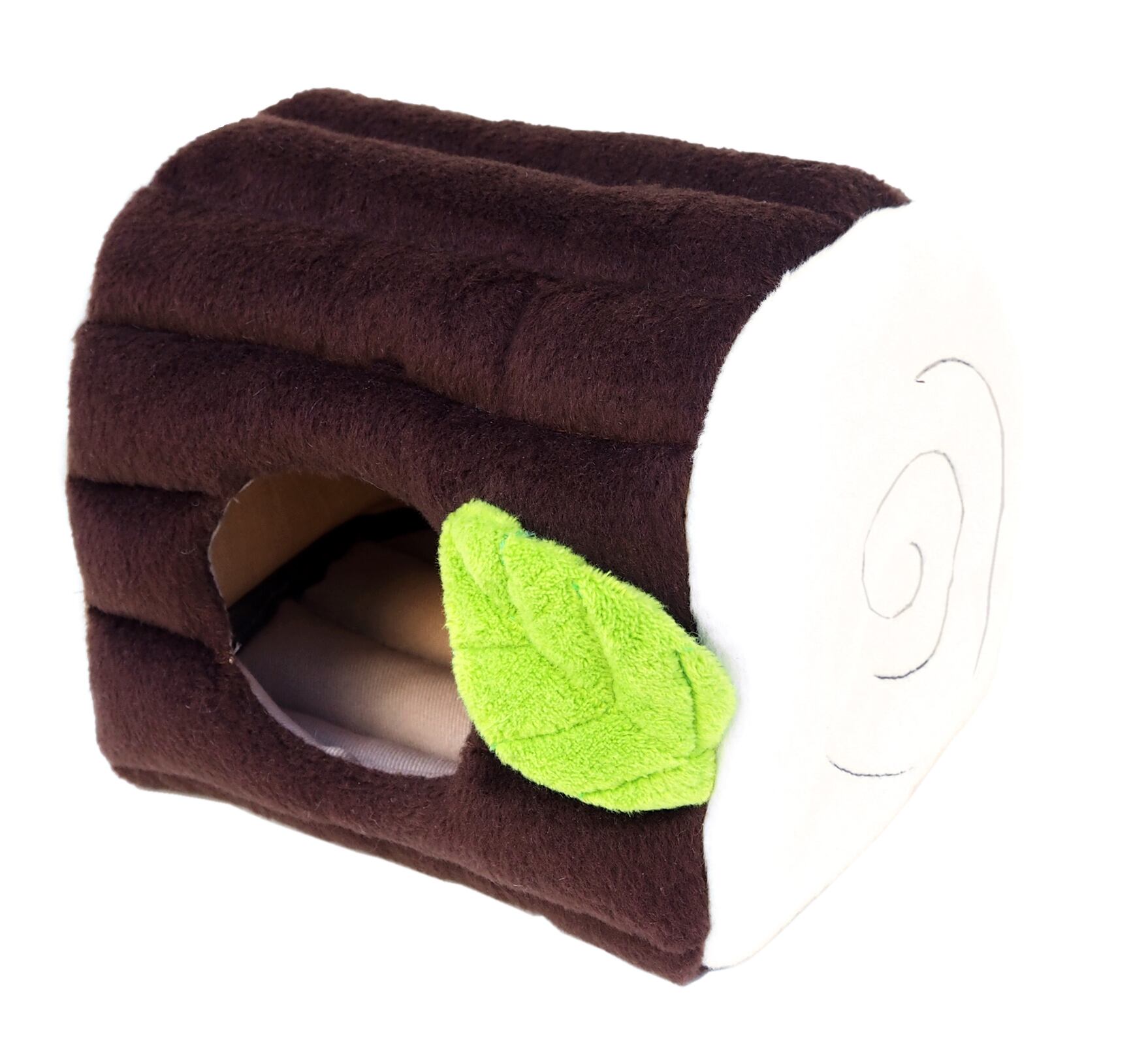 【小動物用品】小さな丸太のおうち